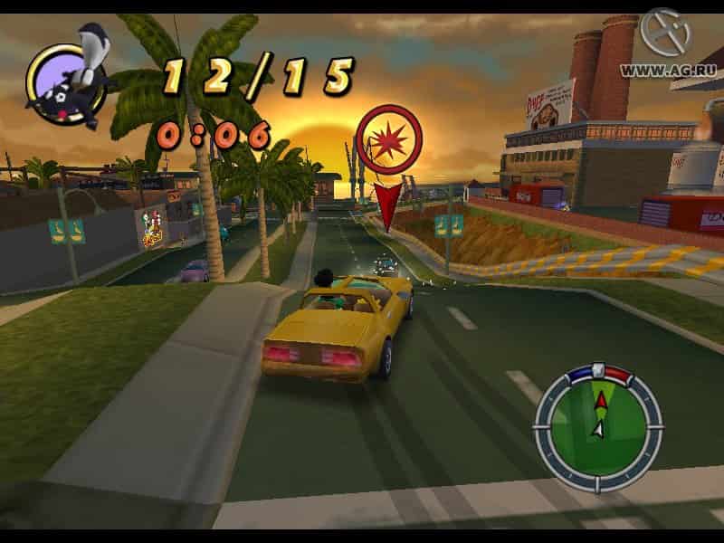 The Simpsons: Hit & Run (screenshot 2)